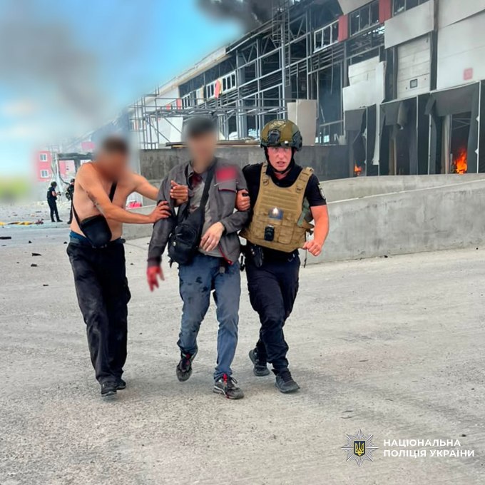 Новини Харкова: поліція повідомила про удар по терміналу